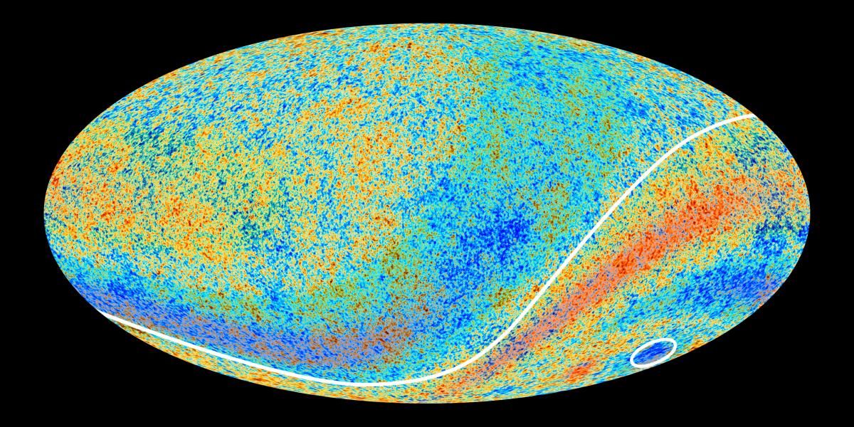 Planck Satellite Image of the CMB